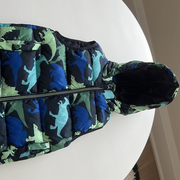 Dinosaur Puffer Vest - Picture 3 of 5